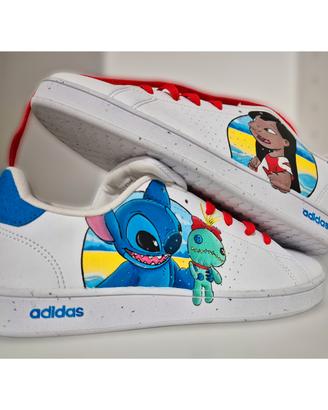 scarpe adidas custom Lilo & Stitch