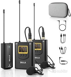 Microfono Lavalier Wireless