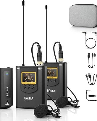 Microfono Lavalier Wireless