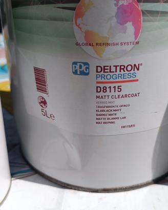 kit 5litri trasparente opaco PPG 