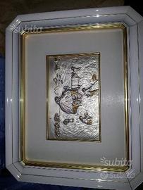 Quadro su lastra in argento 925