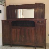 Credenza con specchiera