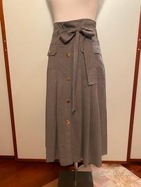 Gonna Moschino a pieghe