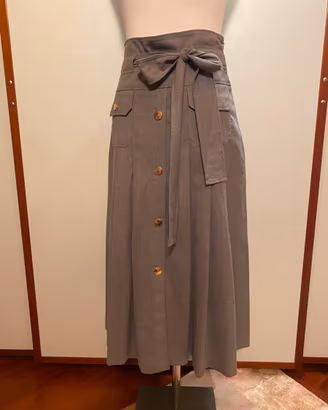 Gonna Moschino a pieghe