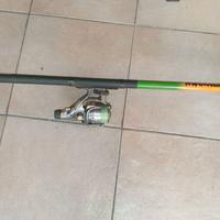 Canna da pesca con mulinello