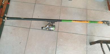 Canna da pesca con mulinello