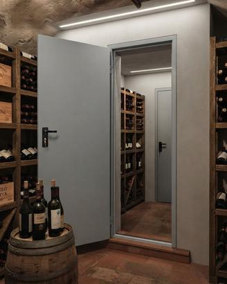 Porta multiuso in lamiera di acciaio