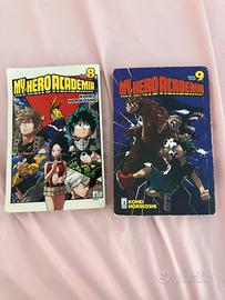 My hero academia vol 8 ,9 edizione italiana