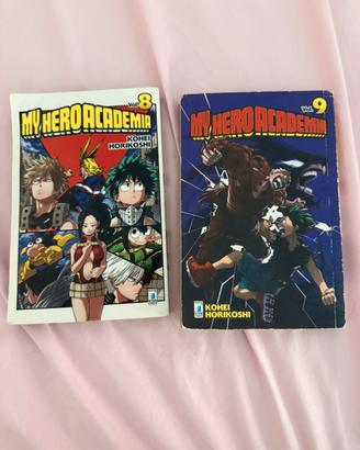 My hero academia vol 8 ,9 edizione italiana