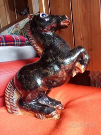 Statuina Cavallo Rampante