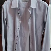 camicia grigio perla taglia m