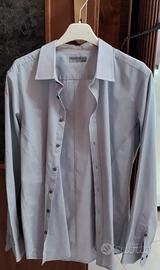camicia grigio perla taglia m