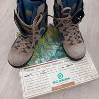 Scarponi Tecnici SCARPA, suole VIBRAM, Alpinismo.