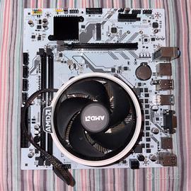 Scheda Madre Machinist B450 + AMD Ryzen 5 2400G