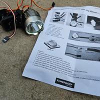 Torcia LED per modellismo Tilt e Pan droni, aerei