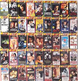 44 VHS Grandi Film Panorama sigillate