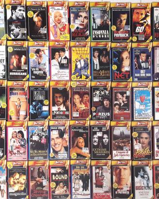 44 VHS Grandi Film Panorama sigillate