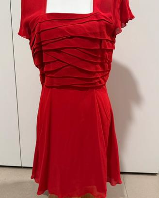 Abito rosso Mariella Burani