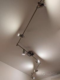 Plafoniera n.3 con faretti led 