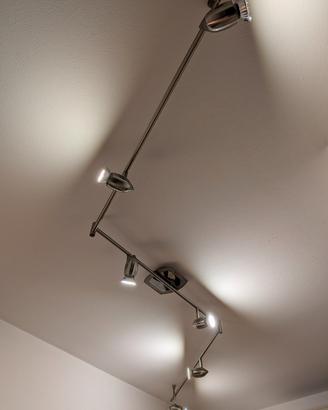 Plafoniera n.3 con faretti led 