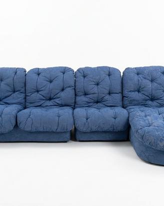 Divano componibile 4/5 posti con chaise longue