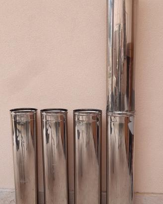Canna fumaria inox ovale