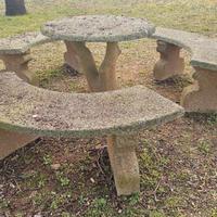 tavolo e panche giardino