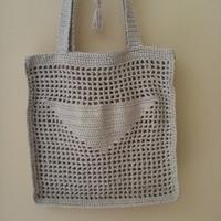 Borsa a rete lavorazione  uncinetto