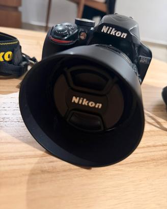 Camara Nikon 3400 + Obiettivo 50mm 1.8 + Kit