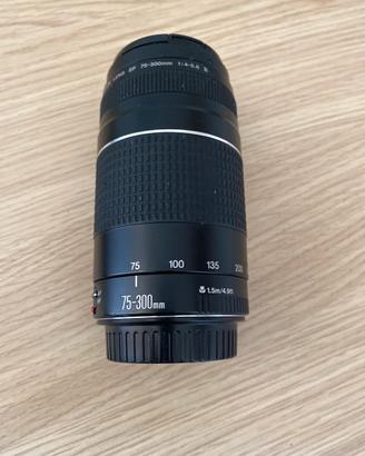 Teleobiettivo Canon 75-300mm