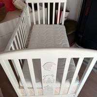 Lettino Italbaby + materasso giordani nuovo