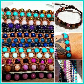 Braccialetti fatti a mano Shamballa 
