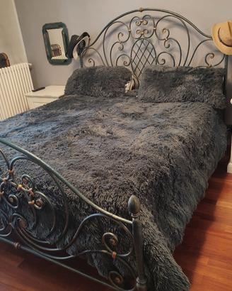 letto in ferro battuto 