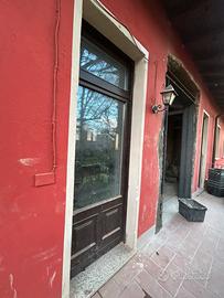 Due porte molto belle da esterno vetro doppio