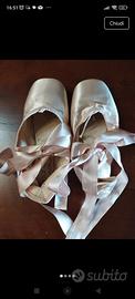 scarpe da ballerina danza classica n. 37