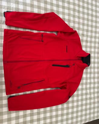 giacca windstopper-antivento Mammut taglia S rossa