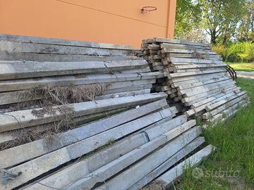 Pali di cemento per vigneto