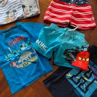 Set bimbo 3 anni costumi/t-shirt/body