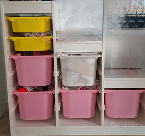 Mobile porta giochi contenitore con cassetti