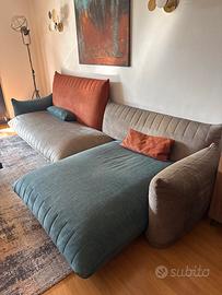 Divano chaise lounge - Alberta salotti - Bellavita