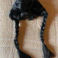 Parrucca Mercoledì Addams adulti