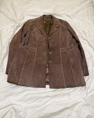 Giacca Pelle Scamosciata Ws Leather Unisex M 42