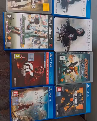 Videogiochi ps2-ps3-ps4 