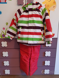 Completo sci ETIREL bambina 5 anni 110 cm