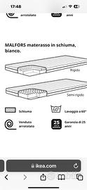 Materasso 90x190
