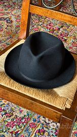 Cappello Uomo Borsalino Vintage blu tg60 Usato