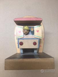 Fermalibri vintage in legno