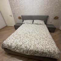 Letto Noctis + materasso + 2 comodini Cinquanta3