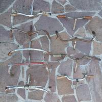 manubrio vari bici epoca bianchi rari