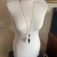 Blumarine collana vintage con corno